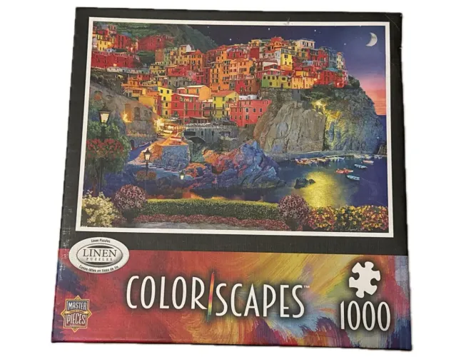 Quebra-Cabeça ColorScapes 1000 peças MasterPieces Importado Paisagem Noturna