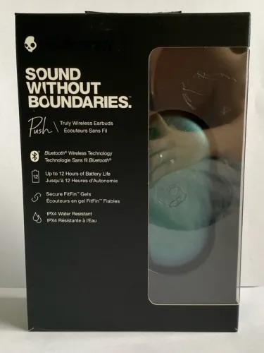 Fone de ouvido bluetooth- Skullcandy Push True (Olive Green) S2BBW