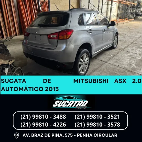 Sucata Mitsubishi ASX 2.0 Automático 2013
