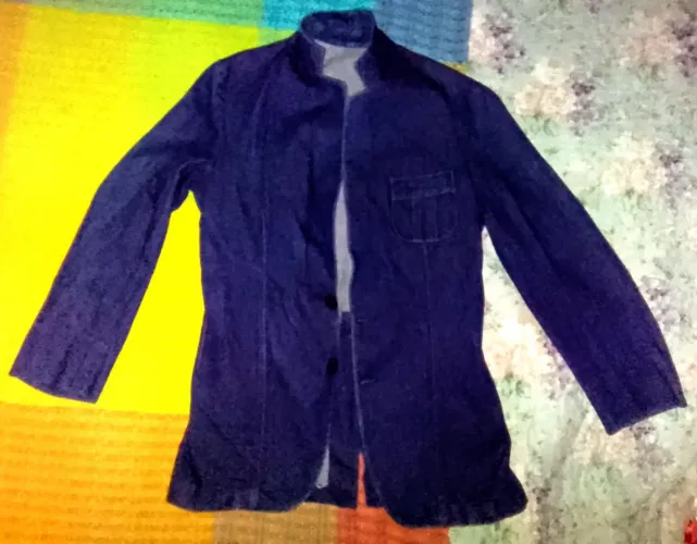 JAQUETA/SOBRETUDO FEM. N°44. JEANS (CASA JOSÉ DA SILVA)