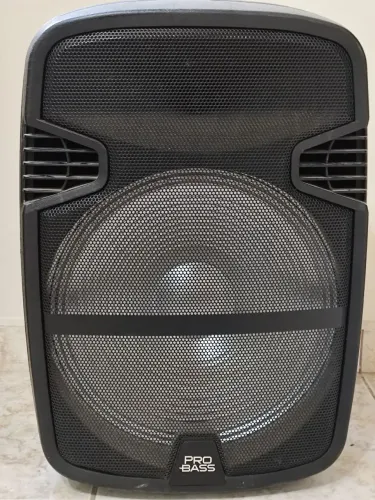 Caixa de Som Amplificada Pro Bass