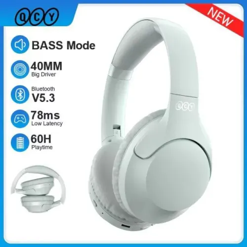 Fone de Ouvido Bluetooth QCY H2 Pro 60H Bateria