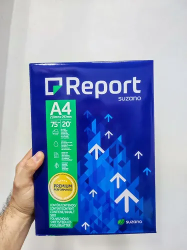Papel A4 com 500 folhas