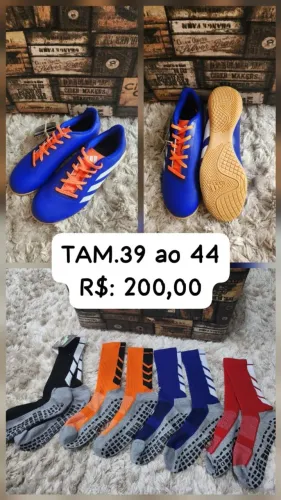 Futsal original ADIDAS + meia de brinde