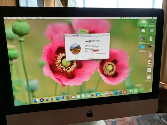 Apple iMac (24 Polegadas 16 Gb De Ram, 512 Gb Prata (Usado)