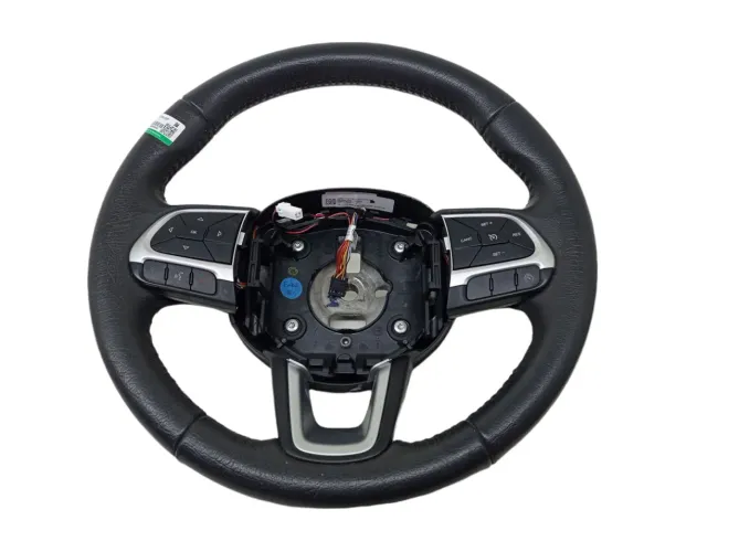 Volante Com Controle De Som Jeep Compass 2018  Preto