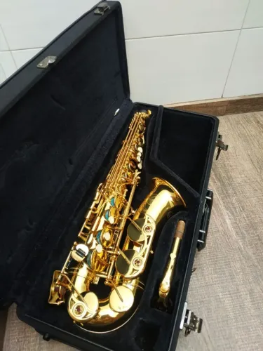 Sax Alto Yamaha YAS-62 - O Melhor Custo-Benefício Profissional! Avalio troca por moto