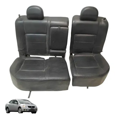 Par Banco Traseiro Nissan Sentra 2009 - Prateado
