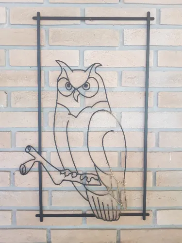 quadro decorativo de coruja