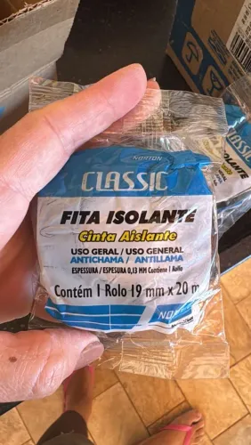 Fita Isolante Norton Classic 19mm x 20m