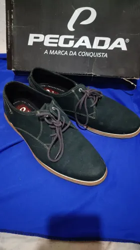 Sapato Casual pegada em couro