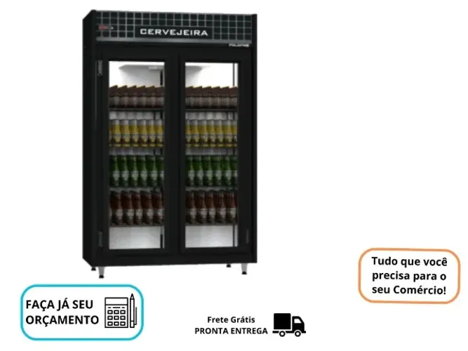 Cervejeira Polo Frio 2 Portas Nova