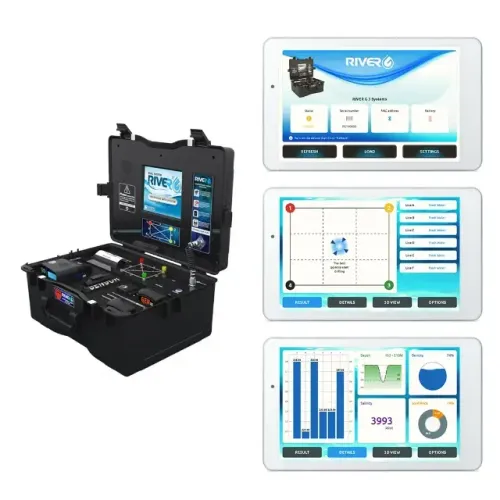 Detector de agua subterrânea profunda
