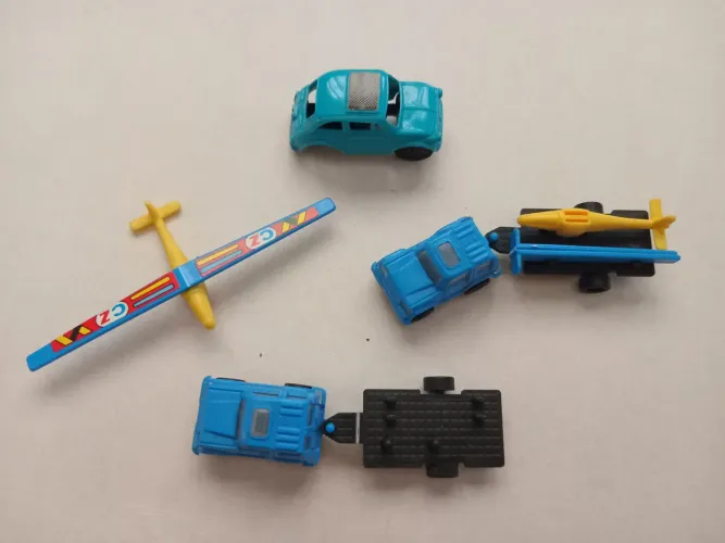 Coleção de Mini Veículos - Carrinhos e Avião anos 80zinho