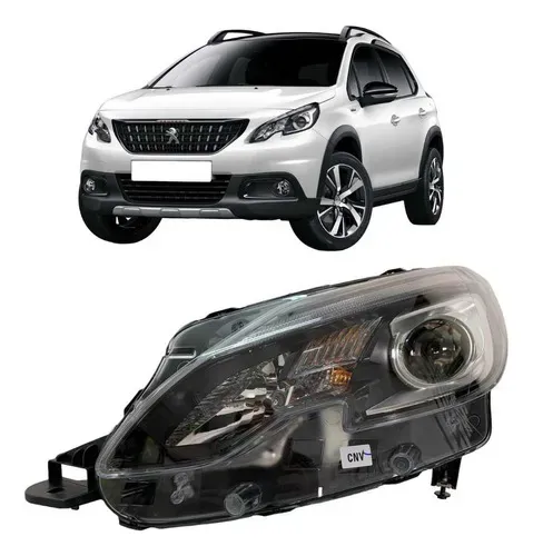 Farol Peugeot 2008 C/ Led Fume Esquerdo 2015 A 2022 Original
