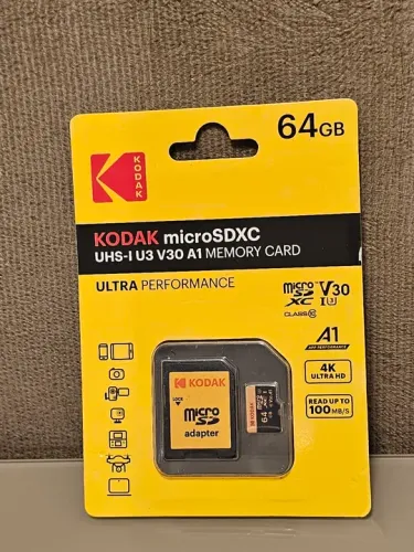 Cartão de Memória Kodak micro SDXC 64GB