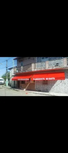 Toldo em lona fixo dobrável