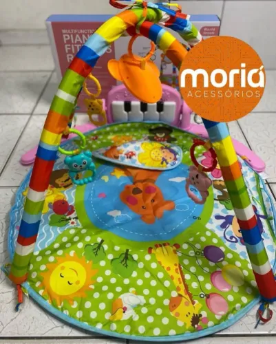 Tapete Interativo Musical Bebe Piano Mobile Baby Tudo