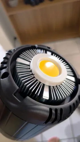 led 200w para estudio - bivolt - 5600k - seminovo - impecavel