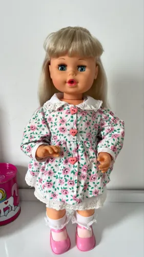 Boneca bolinha de sabão estrela antiga