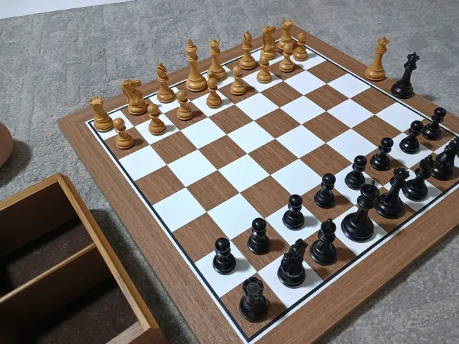 Jogo de Xadrez de Madeira Reykjavik 1972