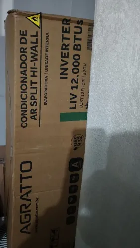 Ata condicionado inverter 12milbtu