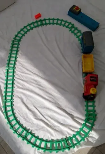 Trem estrela nostálgico 