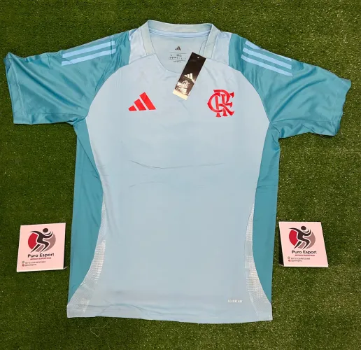 Camisa do Flamengo azul bebê