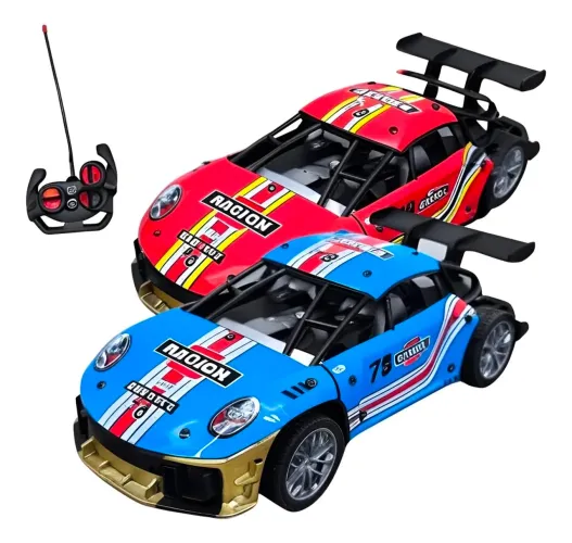 Carro Carrinho De Corrida Recarregável Com Controle