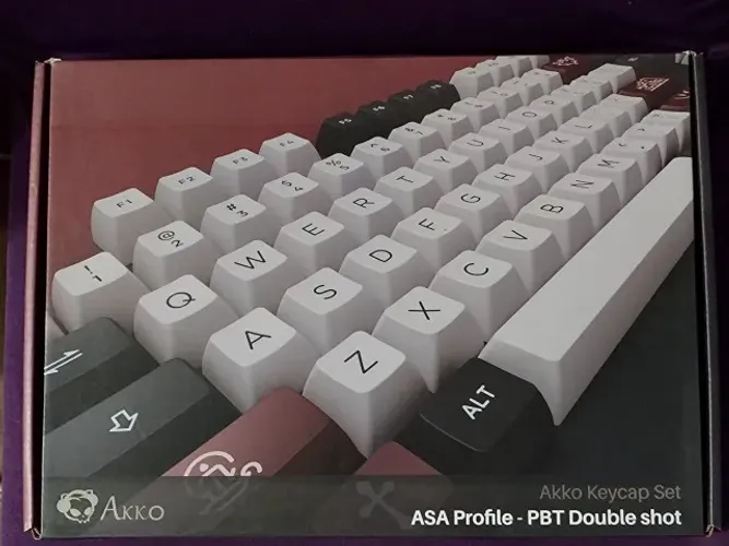 Keycaps Akko Dracula Castle, ASA, PBT, ANSI, 198 Teclas - (NOVO)