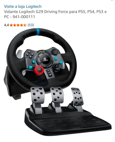 Volante Logitech 
