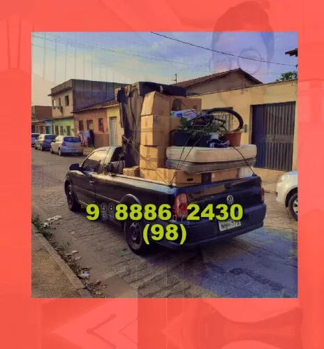 Frete! Transporte de cargas + mudan?as e serviços na região de Turu!