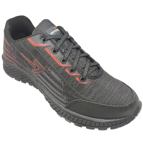 Tênis Masculino Preto Tamanho Especial Academia Box 200 BX2244PV