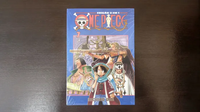 One Piece 3 em 1 Vol. 7 - Mangá Panini (Lacrado)