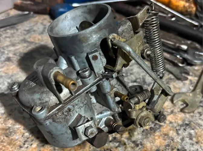 SUCATA Carburador De Fusca 1300 Solex Brosol H-30 Pic S