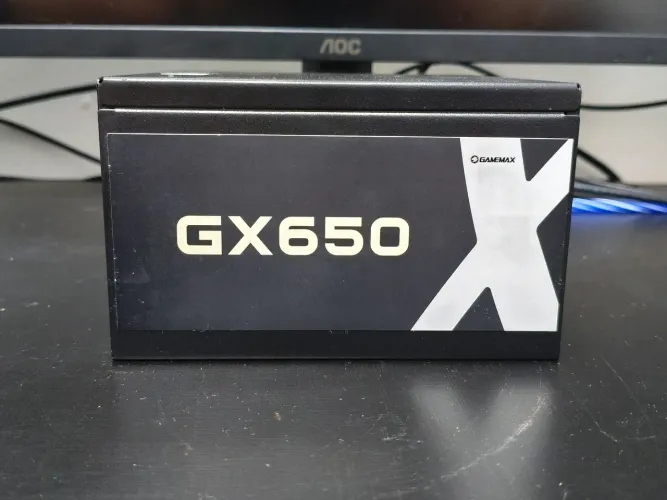 Fonte 650W 80 plus gold Gamemax