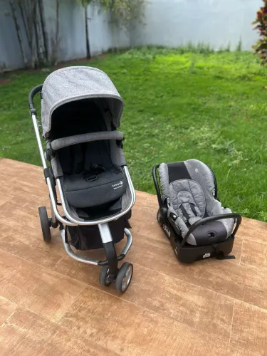 Carrinho de bebê conforto safety 1st TS + Almofada safety + Colchão para Moisés