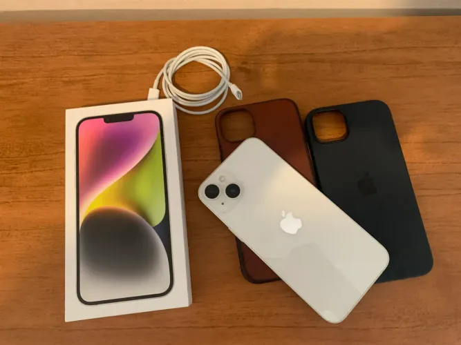iPhone 14 Plus novíssimo completo 