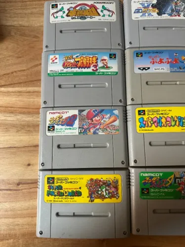 Lote 14 Jogos Super Famicom Super Nintendo Snes Originais Japoneses