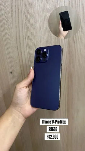 iPhone 14 por Max 256gn roxo 