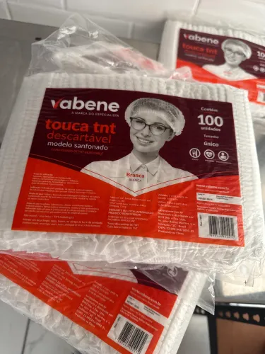 Touca descartável para cozinha 