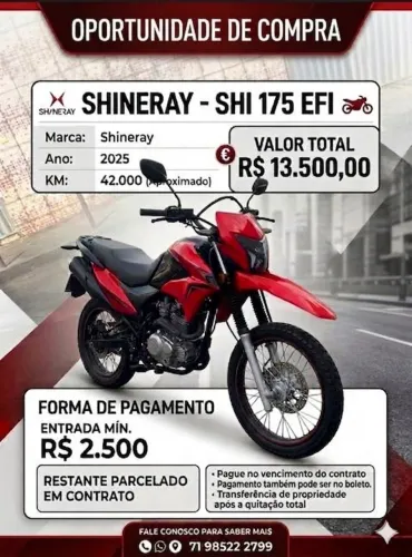 Shineray SHI 175 Injetada