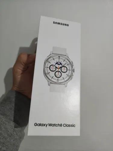Galaxy WATCH 8 Classic Branco (Novo)