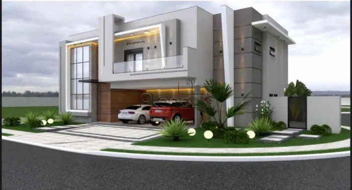 Sobrado à venda com 4 suítes no Condomínio Green Park Residence, em Hortolândia