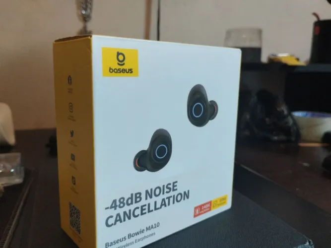 Fone Bluetooth Baseus MA 10 