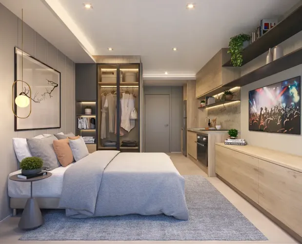 Imóvel para venda tem 24 metros quadrados com 1 quarto em Jardim das Acácias - São Paulo -