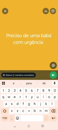 Preciso de uma babá com urgência