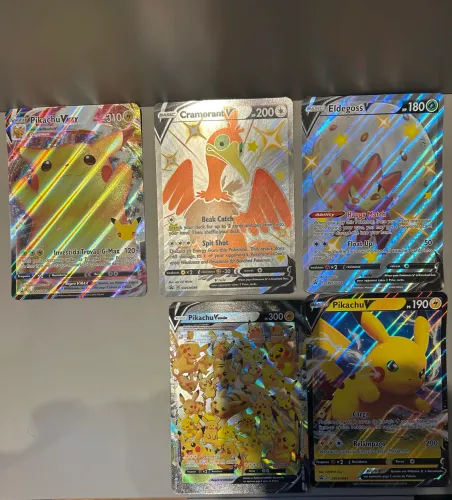 Kit cartas de pokémon grande