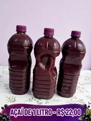 Vendo açaí de litro 22 reais entregamos na zona leste