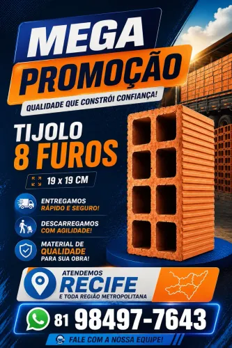 Tijolo tijolos na oferta direto de fábrica - pague na entrega 